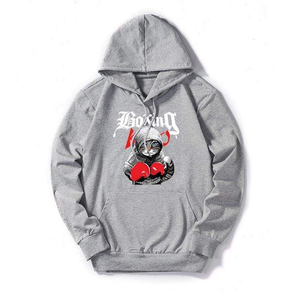 hoodie thin men women boxing cat fashion deisgner crew neck hoodie sweater plus size 5 color new mens clothes boys streetwear for wholesale, Black
hoodie thin men women boxing cat fashion deisgner crew neck hoodie sweater plus size 5 color new mens clothes boys streetwear for wholesale, Black