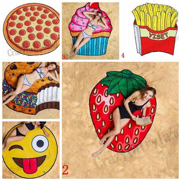 emoji round beach towel pizza hamburger skull printed round tablecloth shower bath towel blanket beach shawl picnic mat blanket 11 designs
emoji round beach towel pizza hamburger skull printed round tablecloth shower bath towel blanket beach shawl picnic mat blanket 11 designs