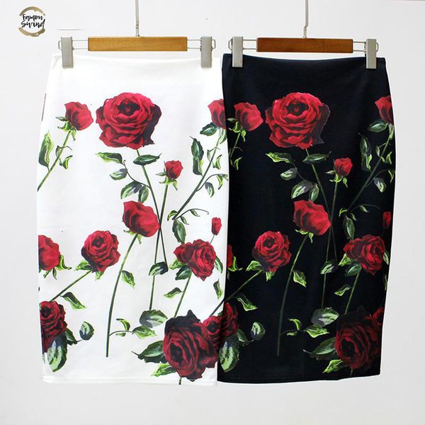 women pencil skirt high waist big flower bodycon midi skirt ladies digital print white black slim hip skirt
women pencil skirt high waist big flower bodycon midi skirt ladies digital print white black slim hip skirt