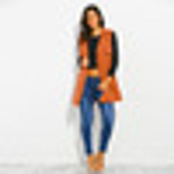 gamiss autumn long vest women turn-down collar long vest jacket with belt formal workwear waistcoat outwear feminino coat, Black;white
gamiss autumn long vest women turn-down collar long vest jacket with belt formal workwear waistcoat outwear feminino coat, Black;white