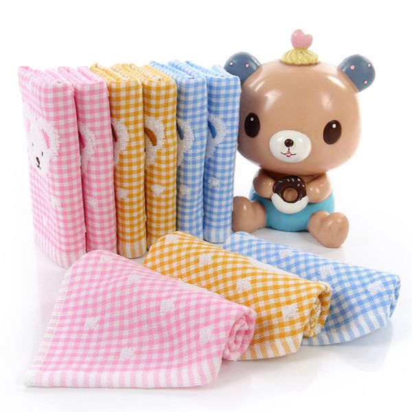 pure cotton double-layer gauze children's water absorption 25*48cm children's towel super soft jacquard bear child towel
pure cotton double-layer gauze children's water absorption 25*48cm children's towel super soft jacquard bear child towel