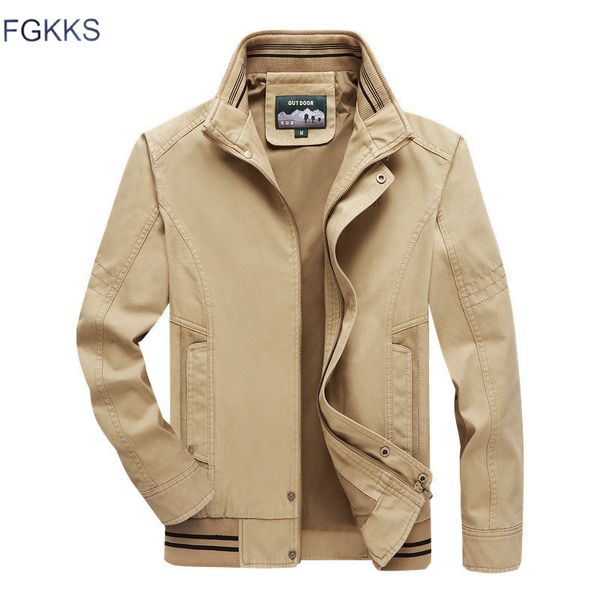 fgkks winter new men jackets men's style solid color jacket male fashion brand stand collar jackets casual coat, Black;brown
fgkks winter new men jackets men's style solid color jacket male fashion brand stand collar jackets casual coat, Black;brown