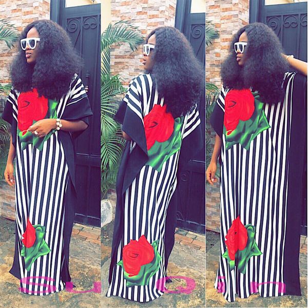 new fashion 100% cotton print elastic sleeve loose style dashiki stripe long dresses for lady/women (cpdh#), Red
new fashion 100% cotton print elastic sleeve loose style dashiki stripe long dresses for lady/women (cpdh#), Red