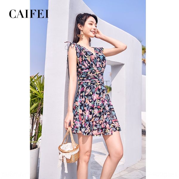 caifei 2020 female floral belly-covering large size spring backless one-piece skirt swimming dress swimsuit swimsuit suit, White;black
caifei 2020 female floral belly-covering large size spring backless one-piece skirt swimming dress swimsuit swimsuit suit, White;black