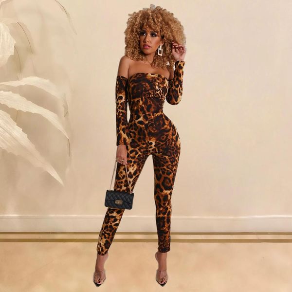 vazn new design fashion off shoulder leopard bandage women jumpsuit long sleeve long pencil pant jumpsuits club rompers, Black;white
vazn new design fashion off shoulder leopard bandage women jumpsuit long sleeve long pencil pant jumpsuits club rompers, Black;white