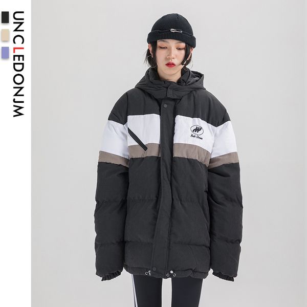 uncledonjm women cotton padded oversized windbreaker hooded parkas jackets streetwear harajuku thick warm winter coats dp10, Black
uncledonjm women cotton padded oversized windbreaker hooded parkas jackets streetwear harajuku thick warm winter coats dp10, Black