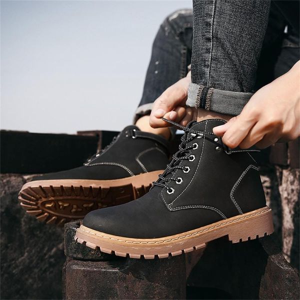 autumn winter men boots big size 40-48 wearable boots men shoes casual vintage style high-cut non-slip warm hombre, Black
autumn winter men boots big size 40-48 wearable boots men shoes casual vintage style high-cut non-slip warm hombre, Black