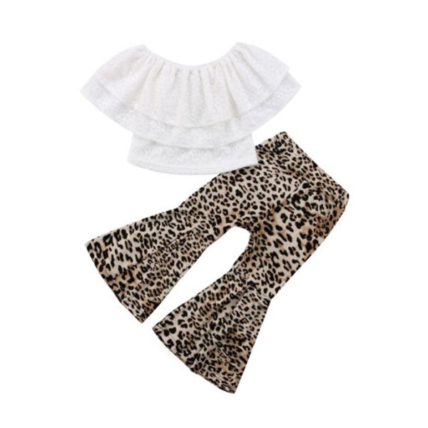 girl clothes sets 2020 toddler kids lace t-shirt wide leg flared bell pants casual cotton outfits clothing set girl 1-6t, White
girl clothes sets 2020 toddler kids lace t-shirt wide leg flared bell pants casual cotton outfits clothing set girl 1-6t, White