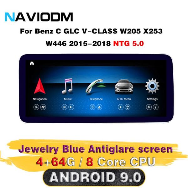 android 9.0 4+64g car multimedia system car dvd player stereo for c glc v class w205 x253 w446 2015-2018 gps blue antiglare
android 9.0 4+64g car multimedia system car dvd player stereo for c glc v class w205 x253 w446 2015-2018 gps blue antiglare