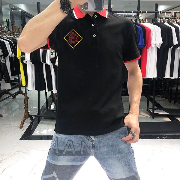 2019 ss crime stripe t-shirt summer fashion embroidery design t-shirt short sleeve jacket clothes 100% cotton ~#xs8, Gray
2019 ss crime stripe t-shirt summer fashion embroidery design t-shirt short sleeve jacket clothes 100% cotton ~#xs8, Gray