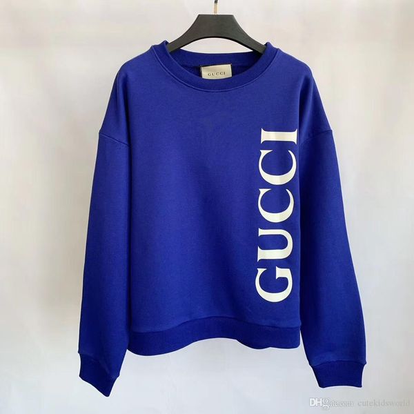 2020 роскошные весна осень европа логотип толстовки мода мужская одежда о-образным вырезом пуловер толстовка женщины джемпер унисекс топ, Black 
2020 роскошные весна осень европа логотип толстовки мода мужская одежда о-образным вырезом пуловер толстовка женщины джемпер унисекс топ, Black