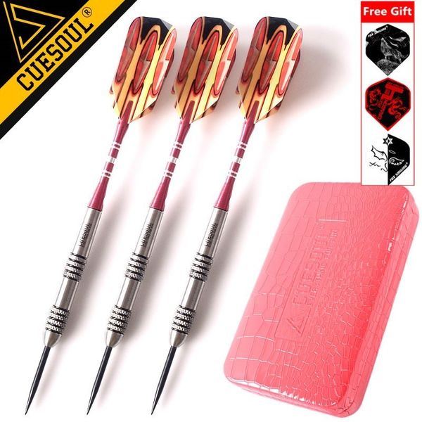 cuesoul professional darts 90% tungsten steel tip darts 26g 15cm with aluminium shafts 5 types
cuesoul professional darts 90% tungsten steel tip darts 26g 15cm with aluminium shafts 5 types