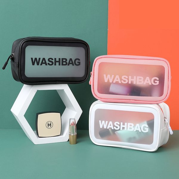 travel storage hand storage wash men's makeup hand bag women's waterproof pvc transparent portable sorting square bag, White
travel storage hand storage wash men's makeup hand bag women's waterproof pvc transparent portable sorting square bag, White