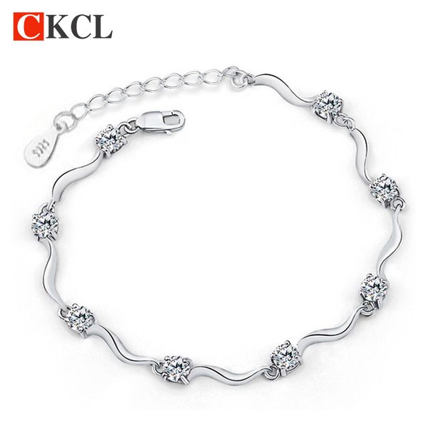 fashion chain & link bracelets for women crystal bracelets 925 sterling silver bangles fine jewelry, Black
fashion chain & link bracelets for women crystal bracelets 925 sterling silver bangles fine jewelry, Black
