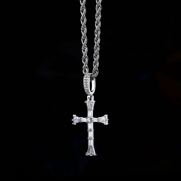 hip hop gold jewelry men's selling bling cubic zircon cz diamond cross charms pendant jewelry necklace, Silver
hip hop gold jewelry men's selling bling cubic zircon cz diamond cross charms pendant jewelry necklace, Silver