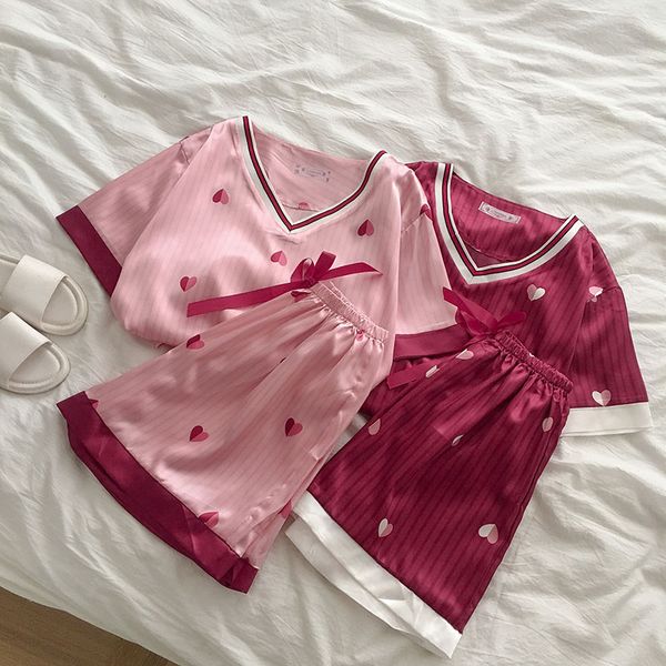 gagarich women sweet tracksuit pajamas style two-piece set 2020 spring summer new style ladies short-sleeved casual shorts, White
gagarich women sweet tracksuit pajamas style two-piece set 2020 spring summer new style ladies short-sleeved casual shorts, White