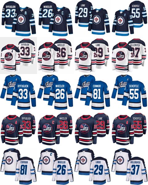 winnipeg jets hockey джерси 81 kyle connor джерси бафлин марк scheifele patrik laine connor хеллебюйк блейк уилер прошитой, Black;red
winnipeg jets hockey джерси 81 kyle connor джерси бафлин марк scheifele patrik laine connor хеллебюйк блейк уилер прошитой, Black;red