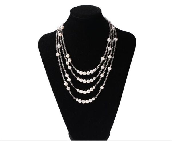 new a$ap rocky men hip hop beads statement necklace stainless steel pearls chains necklaces fashion jewelry gifts accessories, Silver
new a$ap rocky men hip hop beads statement necklace stainless steel pearls chains necklaces fashion jewelry gifts accessories, Silver