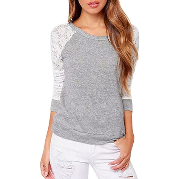 fashion-new arrival women's long sleeve lace backless embroidery knitted pullover, Black
fashion-new arrival women's long sleeve lace backless embroidery knitted pullover, Black