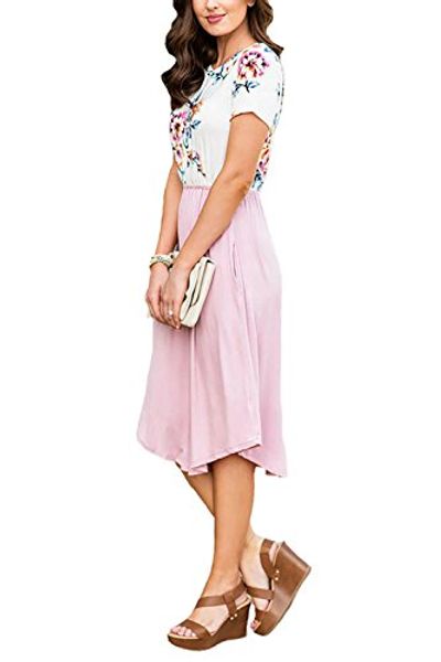 minipeach womens's summer casual floral print swing a-line midi dress with pockets patchwork dresses, Black;gray
minipeach womens's summer casual floral print swing a-line midi dress with pockets patchwork dresses, Black;gray