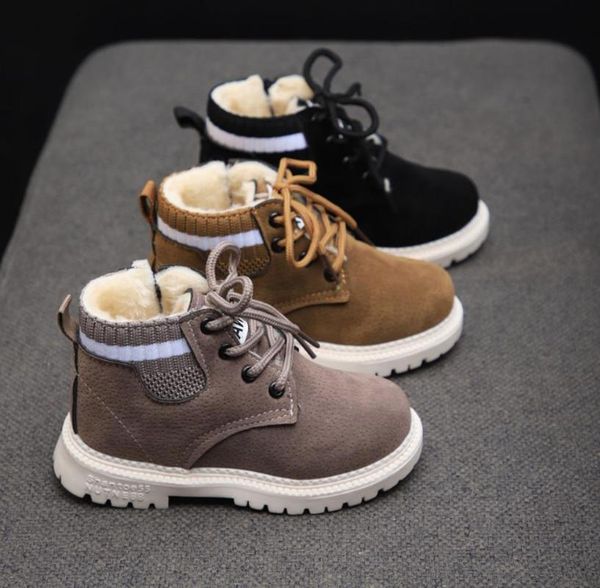 winter toddler kids pu leather snow boots warm girls boys martin boots casual plush children kids shoes 21-30, Black;grey
winter toddler kids pu leather snow boots warm girls boys martin boots casual plush children kids shoes 21-30, Black;grey