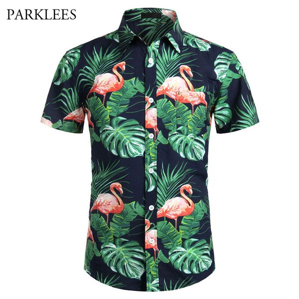 flamingo print hawaiian shirt for men summer short sleeve mens cotton beach hawaii shits casual button up pocket aloha camisas, White;black
flamingo print hawaiian shirt for men summer short sleeve mens cotton beach hawaii shits casual button up pocket aloha camisas, White;black
