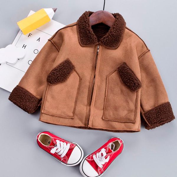 детские мальчики девочки одежда bomber jacket толстый с длинным рукавом теплой шерсти дети пальто толстые пальто проложенный зимняя куртка 2, Blue;gray
детские мальчики девочки одежда bomber jacket толстый с длинным рукавом теплой шерсти дети пальто толстые пальто проложенный зимняя куртка 2, Blue;gray