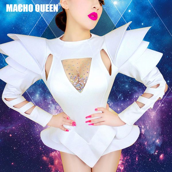 stage wear white rhinestones one piece bodysuits female singer drag queen show dance costumes, Black;red
stage wear white rhinestones one piece bodysuits female singer drag queen show dance costumes, Black;red