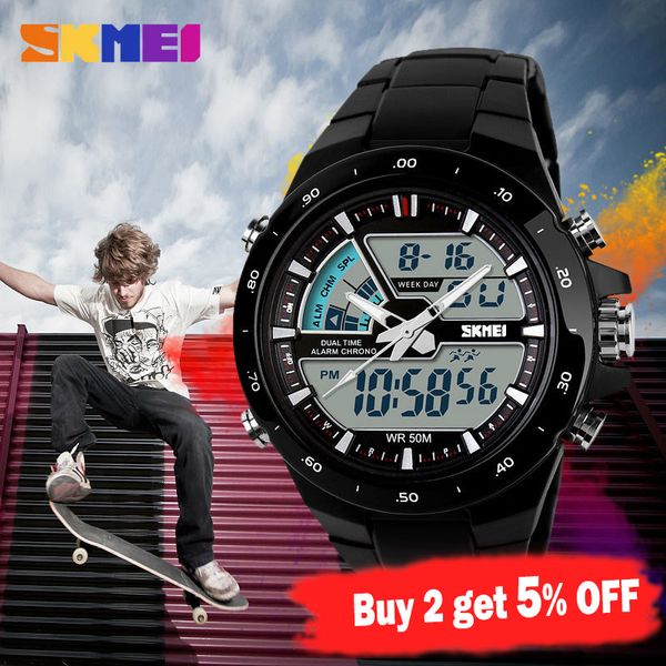 skmei casual chrono men fashion waterproof watch clock 30m sport display dual masculino wristwatches relogio alarm 1016 igmgv, Slivery;brown
skmei casual chrono men fashion waterproof watch clock 30m sport display dual masculino wristwatches relogio alarm 1016 igmgv, Slivery;brown