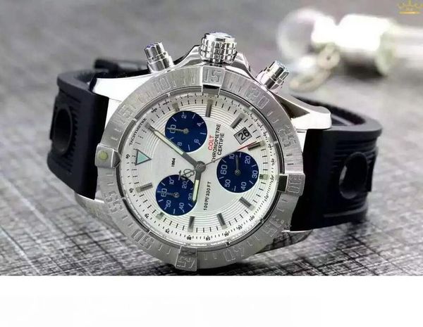 chronograph working luxury mens black leather satch stainless steel quartz movement men wristwatches fashion designer watches btime, Slivery;brown
chronograph working luxury mens black leather satch stainless steel quartz movement men wristwatches fashion designer watches btime, Slivery;brown