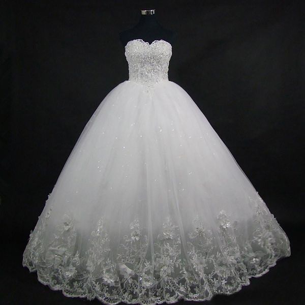 sweetheart soft tulle ball gown wedding dress with appliques floor length bridal gowns lace up, White
sweetheart soft tulle ball gown wedding dress with appliques floor length bridal gowns lace up, White