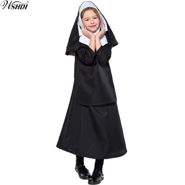 kids girls jesus missionary costume priest christian suits nun drama clergyman children fancy dress carnival cosplay costumes, Black;red
kids girls jesus missionary costume priest christian suits nun drama clergyman children fancy dress carnival cosplay costumes, Black;red