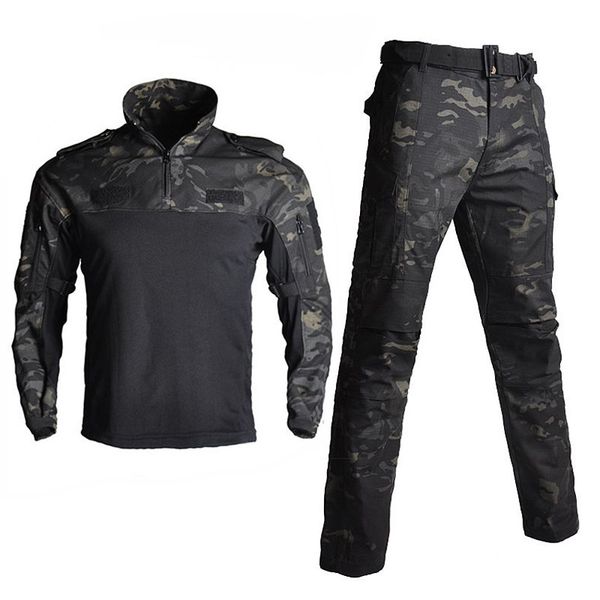 outdoor sport camouflage hunting clothes ghillie suit army tactical combat frog sets men uniform shirt & pants, Camo
outdoor sport camouflage hunting clothes ghillie suit army tactical combat frog sets men uniform shirt & pants, Camo