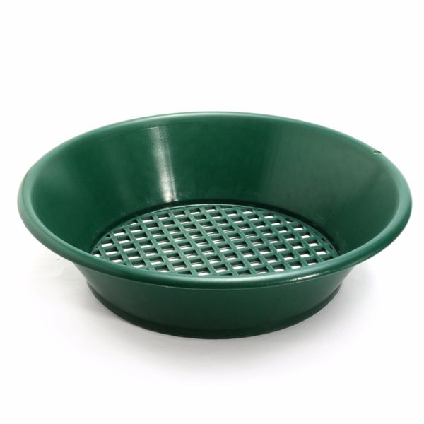 1pc green gold pan sifting classifier mesh screen mining sifter metal detecting tool panning classifier 34x34x10cm
1pc green gold pan sifting classifier mesh screen mining sifter metal detecting tool panning classifier 34x34x10cm