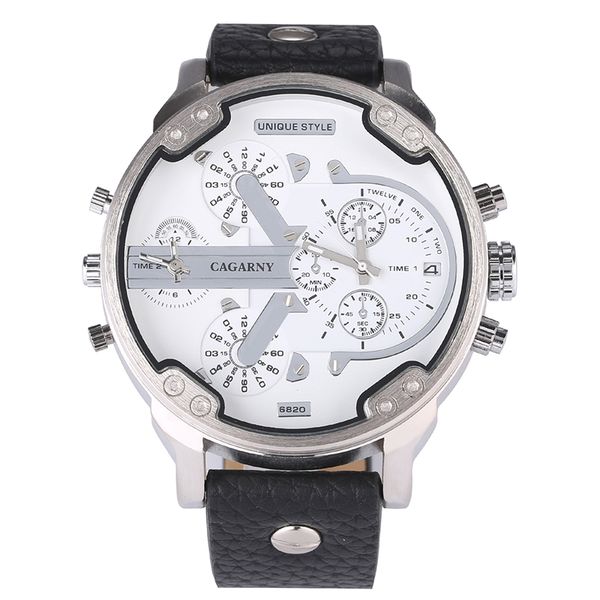 52mm big case relogio masculino cagarny mens watches casual watch man quartz watches clock waterproof sports men wrist watch new, Slivery;brown
52mm big case relogio masculino cagarny mens watches casual watch man quartz watches clock waterproof sports men wrist watch new, Slivery;brown