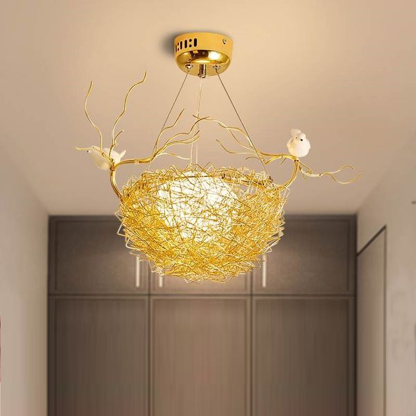 nordic lamp bird's nest pendant lights fixtures personality dining room hanging lamps modern pendant light fashion bedroom
nordic lamp bird's nest pendant lights fixtures personality dining room hanging lamps modern pendant light fashion bedroom