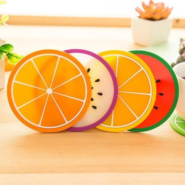 new table accessories kitchen gadgets candy color fruit shape silicone cup mat coaster non-slip insulation pad
new table accessories kitchen gadgets candy color fruit shape silicone cup mat coaster non-slip insulation pad