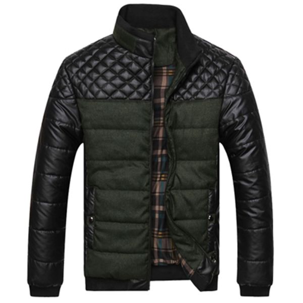 mydc brand men's jackets and coats 4xl pu patchwork designer jackets men outerwear winter fashion male clothing, Black;brown
mydc brand men's jackets and coats 4xl pu patchwork designer jackets men outerwear winter fashion male clothing, Black;brown