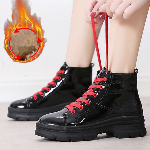women's boots winter warm fur ankle boots women motorcycle rubber black plus velvet ladies shoes leather waterproof
women's boots winter warm fur ankle boots women motorcycle rubber black plus velvet ladies shoes leather waterproof