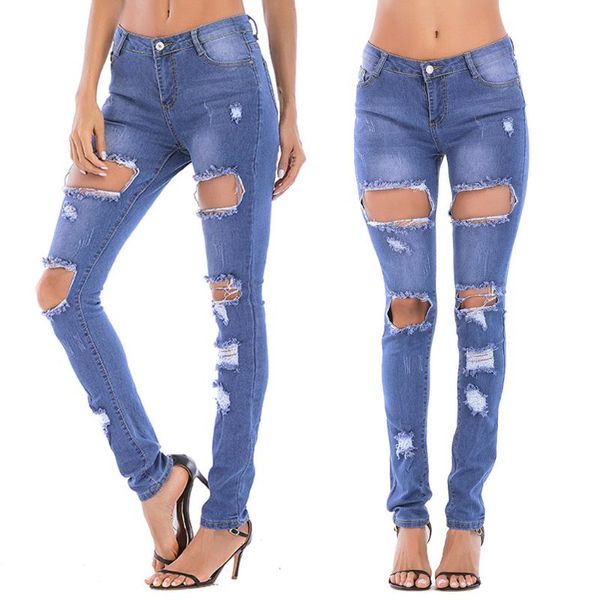 jeans women fashion jean button ripped zipper pocket trousers jeans casual denim pants 3xl plus size de mujer femme new, Blue
jeans women fashion jean button ripped zipper pocket trousers jeans casual denim pants 3xl plus size de mujer femme new, Blue