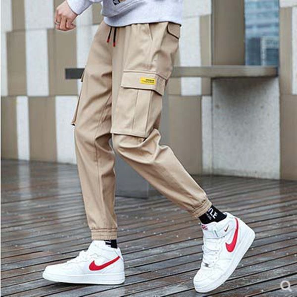 designer clothing new fashion korean version of the trend of men's casual loose stitching pants hip hop loose harem pants work pants fe, Black
designer clothing new fashion korean version of the trend of men's casual loose stitching pants hip hop loose harem pants work pants fe, Black