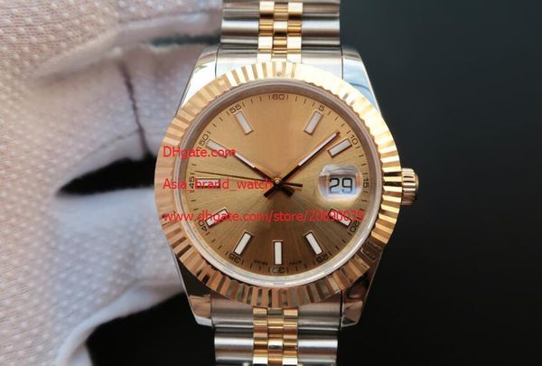 factory supplier luxury watches new sapphire glass 41mm steel 126333 automatic men's watch watches, Slivery;brown
factory supplier luxury watches new sapphire glass 41mm steel 126333 automatic men's watch watches, Slivery;brown