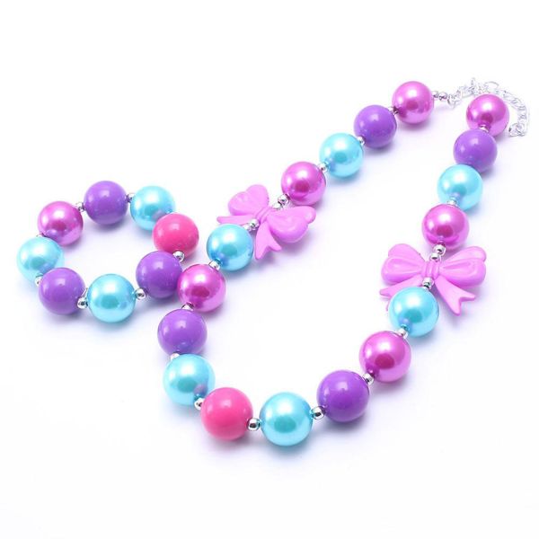 purple bow chunky necklace&bracelet set fashion purple+blue beads children girl toddler bubblegum chunky bead necklace jewelry set, Red;brown
purple bow chunky necklace&bracelet set fashion purple+blue beads children girl toddler bubblegum chunky bead necklace jewelry set, Red;brown
