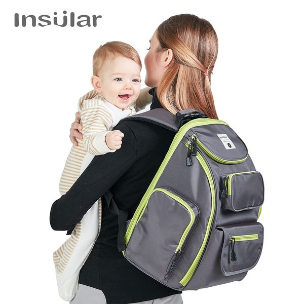 insular waterproof mummy diaper bag baby nappy bags maternidade backpack travel large capacity nursing organizer with wet bag
insular waterproof mummy diaper bag baby nappy bags maternidade backpack travel large capacity nursing organizer with wet bag
