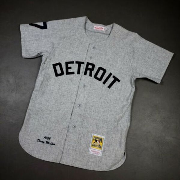 100% stitched denny mclain mitchell ness 1968 tigers jersey size xs-5xl mens throwbacks basketball jerseys, Gray
100% stitched denny mclain mitchell ness 1968 tigers jersey size xs-5xl mens throwbacks basketball jerseys, Gray