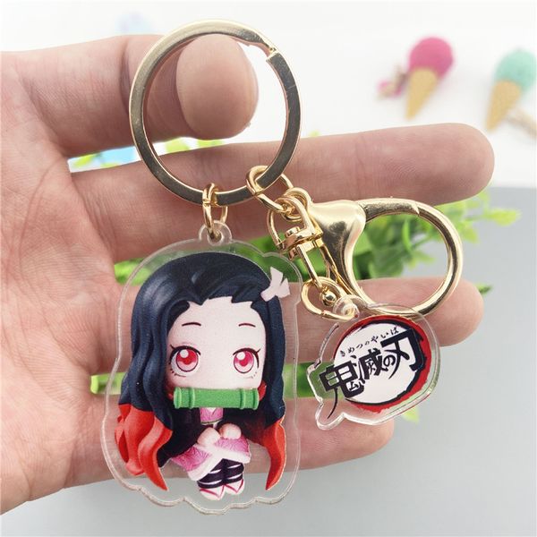 anime demon slayer ghost blade acrylic key chain keyring cosplay kamado tanjirou kamado nezuko gifts jh566, Silver
anime demon slayer ghost blade acrylic key chain keyring cosplay kamado tanjirou kamado nezuko gifts jh566, Silver
