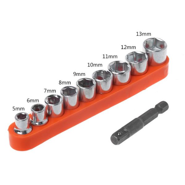9pcs/set wrench hexagon head diy fix repair hand tool 5-13mm socket adapter set home auto car bicycle
9pcs/set wrench hexagon head diy fix repair hand tool 5-13mm socket adapter set home auto car bicycle