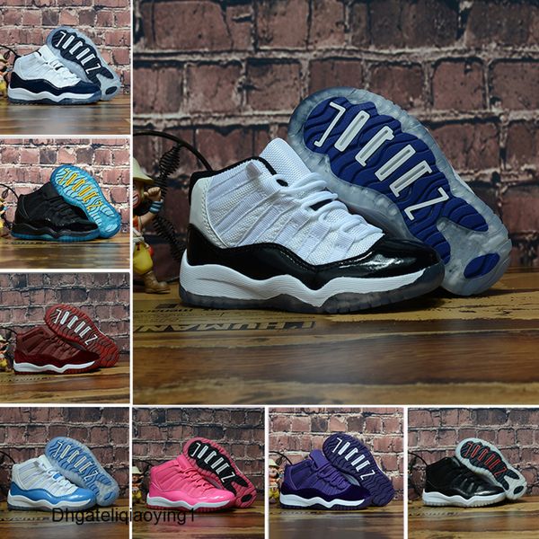 2020 детей 11 11s space jam бред concord gym red баскетбольных кроссовки дети мальчик девушка белая розовая полночь navy виды спорта кроссов, Black
2020 детей 11 11s space jam бред concord gym red баскетбольных кроссовки дети мальчик девушка белая розовая полночь navy виды спорта кроссов, Black