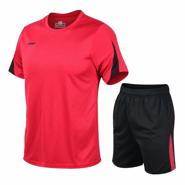 2020 men's sports training suit quick-drying men's gym jogging running suit for men football uniforms soccer tracksuit running set, Black;blue
2020 men's sports training suit quick-drying men's gym jogging running suit for men football uniforms soccer tracksuit running set, Black;blue