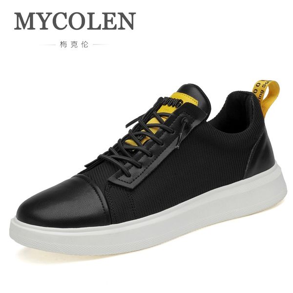 mycolen new high-men shoes breathable men casual shoes lace-up fashion flat comfortable erkek spor ayakkabi, Black
mycolen new high-men shoes breathable men casual shoes lace-up fashion flat comfortable erkek spor ayakkabi, Black